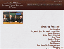 Tablet Screenshot of hastingslawyers.com